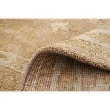 ECARPETGALLERY Hand-knotted Royal Ushak Tan Wool Rug - 9'0 x 12'0