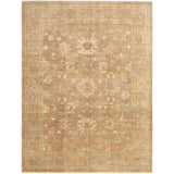ECARPETGALLERY Hand-knotted Royal Ushak Tan Wool Rug - 9'0 x 12'0