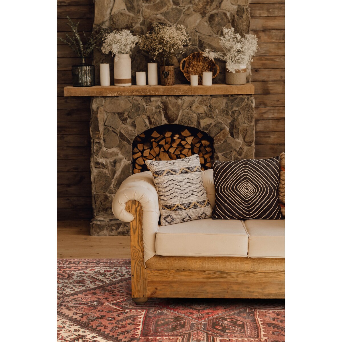 ECARPETGALLERY Hand-knotted Sarabi Copper Wool Rug - 7'9 x 10'0