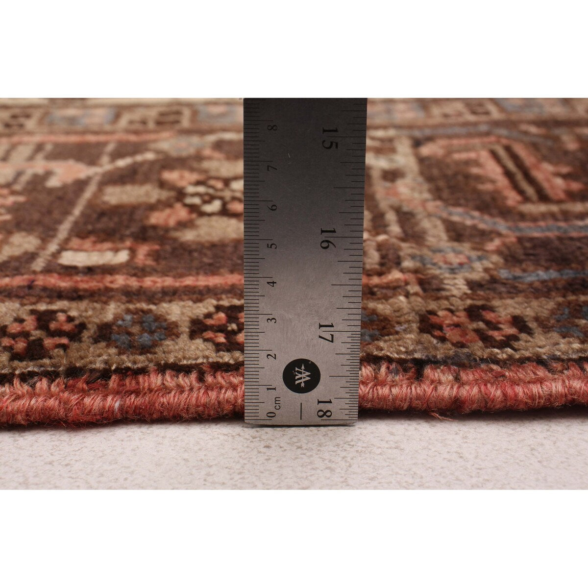 ECARPETGALLERY Hand-knotted Sarabi Copper Wool Rug - 7'11 x 10'10