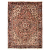 ECARPETGALLERY Hand-knotted Sarabi Copper Wool Rug - 7'11 x 10'10