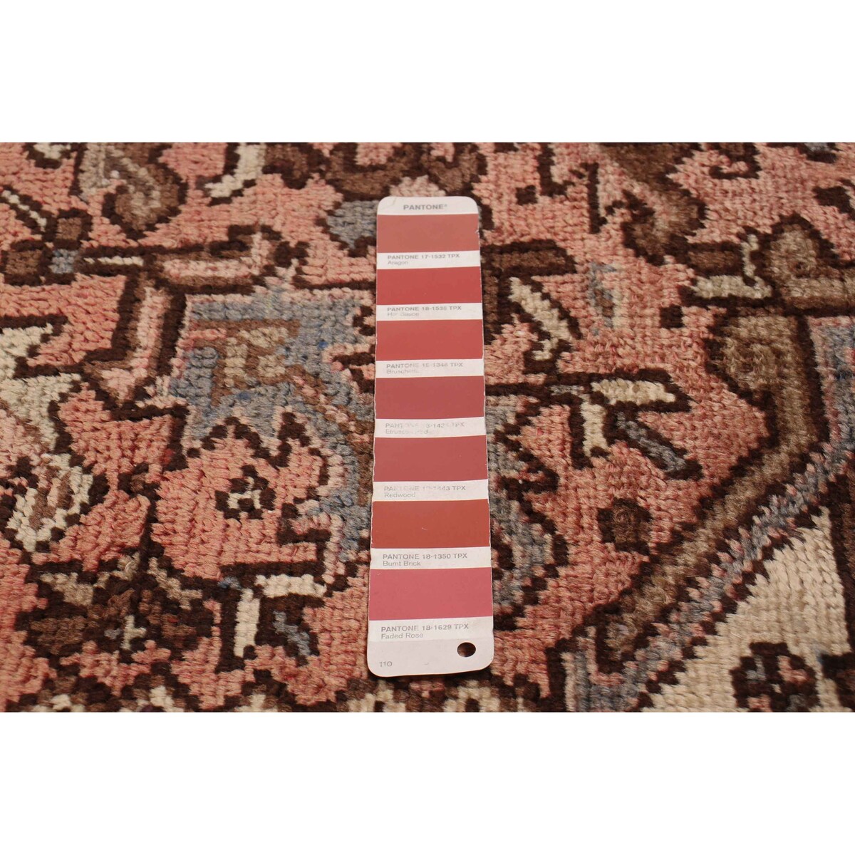 ECARPETGALLERY Hand-knotted Sarabi Copper Wool Rug - 7'11 x 10'10