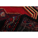 ECARPETGALLERY Hand-knotted Senneh Red Wool Rug - 2'8 x 1'10