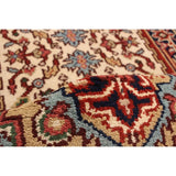 ECARPETGALLERY Hand-knotted Serapi Heritage Cream Wool Rug - 2'7 x 12'1