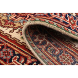 ECARPETGALLERY Hand-knotted Serapi Heritage Cream Wool Rug - 2'7 x 12'1