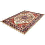 ECARPETGALLERY Hand-knotted Serapi Heritage Cream Wool Rug - 8'7 x 11'10