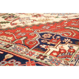 ECARPETGALLERY Hand-knotted Serapi Heritage Cream Wool Rug - 8'7 x 11'10