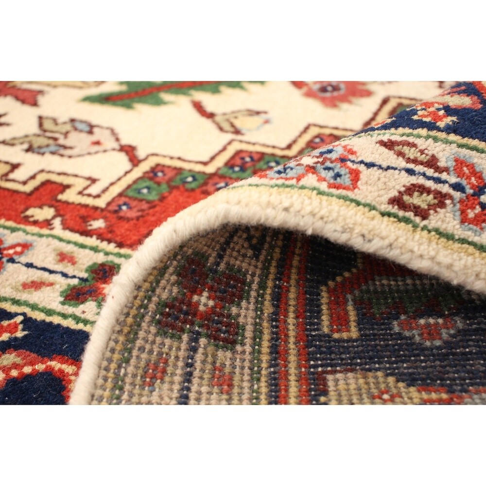 ECARPETGALLERY Hand-knotted Serapi Heritage Cream Wool Rug - 8'7 x 11'10