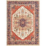ECARPETGALLERY Hand-knotted Serapi Heritage Cream Wool Rug - 8'7 x 11'10