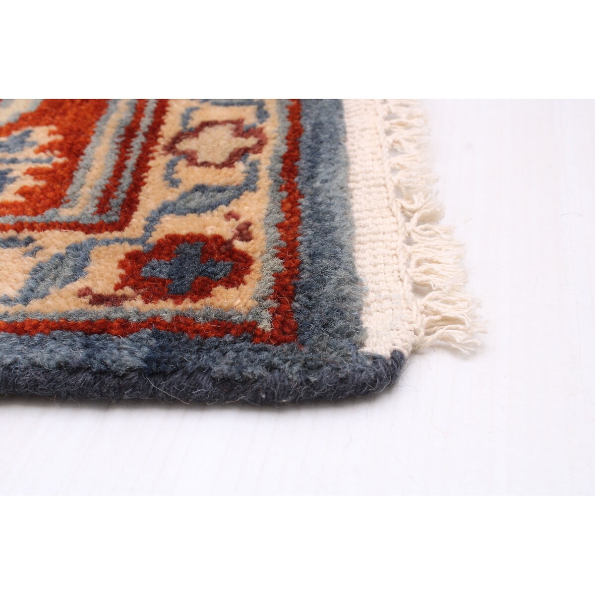 ECARPETGALLERY Hand-knotted Serapi Heritage Dark Blue Wool Rug - 7'9 x 10'4