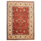 ECARPETGALLERY Hand-knotted Serapi Heritage Dark Copper Wool Rug - 10'0 x 13'8