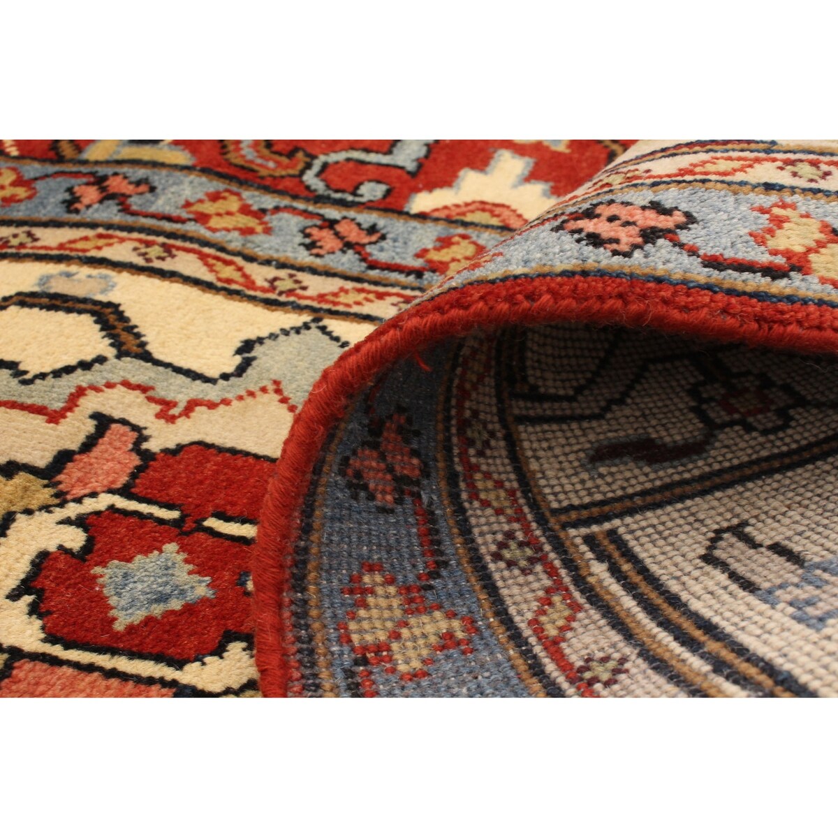 ECARPETGALLERY Hand-knotted Serapi Heritage Dark Copper Wool Rug - 10'0 x 13'8