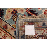 ECARPETGALLERY Hand-knotted Serapi Heritage Light Blue Wool Rug - 6'2 x 8'11