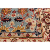 ECARPETGALLERY Hand-knotted Serapi Heritage Light Blue Wool Rug - 6'2 x 8'11