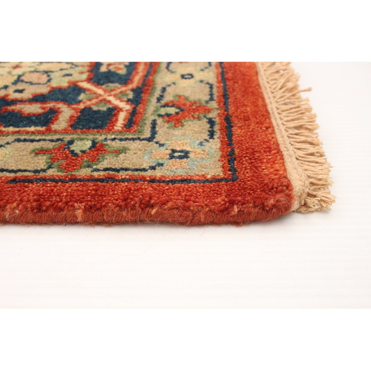 ECARPETGALLERY Hand-knotted Serapi Heritage Red Wool Rug - 8'11 x 12'0