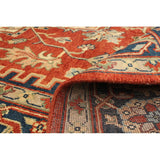 ECARPETGALLERY Hand-knotted Serapi Heritage Red Wool Rug - 8'11 x 12'0