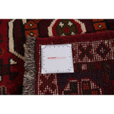 ECARPETGALLERY Hand-knotted Shiraz Qashqai Red Wool Rug - 2'3 x 3'1