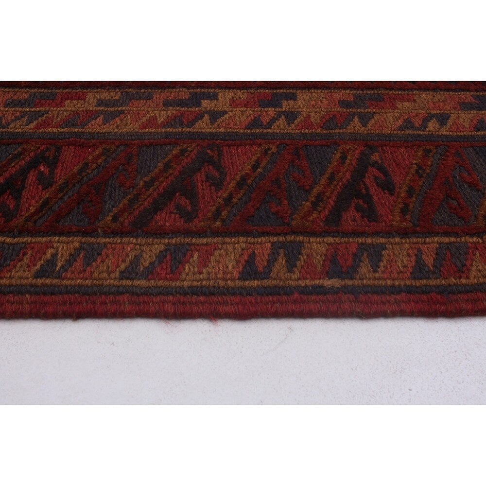 ECARPETGALLERY Hand-knotted Tajik Caucasian Brown Copper Wool Rug - 6'8 x 9'1