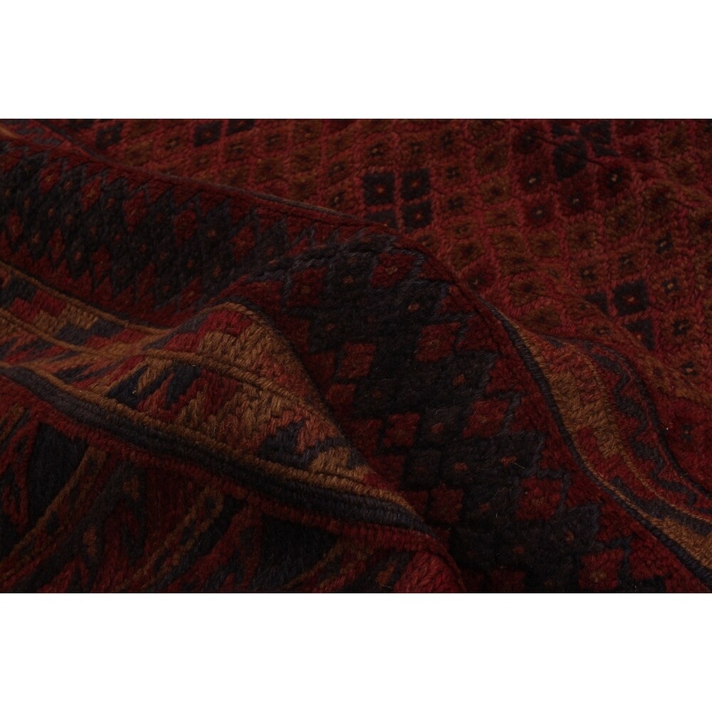 ECARPETGALLERY Hand-knotted Tajik Caucasian Brown Copper Wool Rug - 6'8 x 9'1