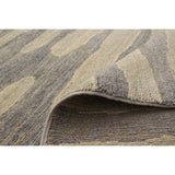 Hand-knotted Tangier Grey Wool Rug - 9'0 x 12'1