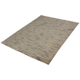 Hand-knotted Tangier Grey Wool Rug - 9'0 x 12'1