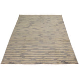 Hand-knotted Tangier Grey Wool Rug - 9'0 x 12'1