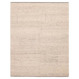 ECARPETGALLERY Hand-knotted Tangier Grey Wool Rug - 7'10 x 9'10