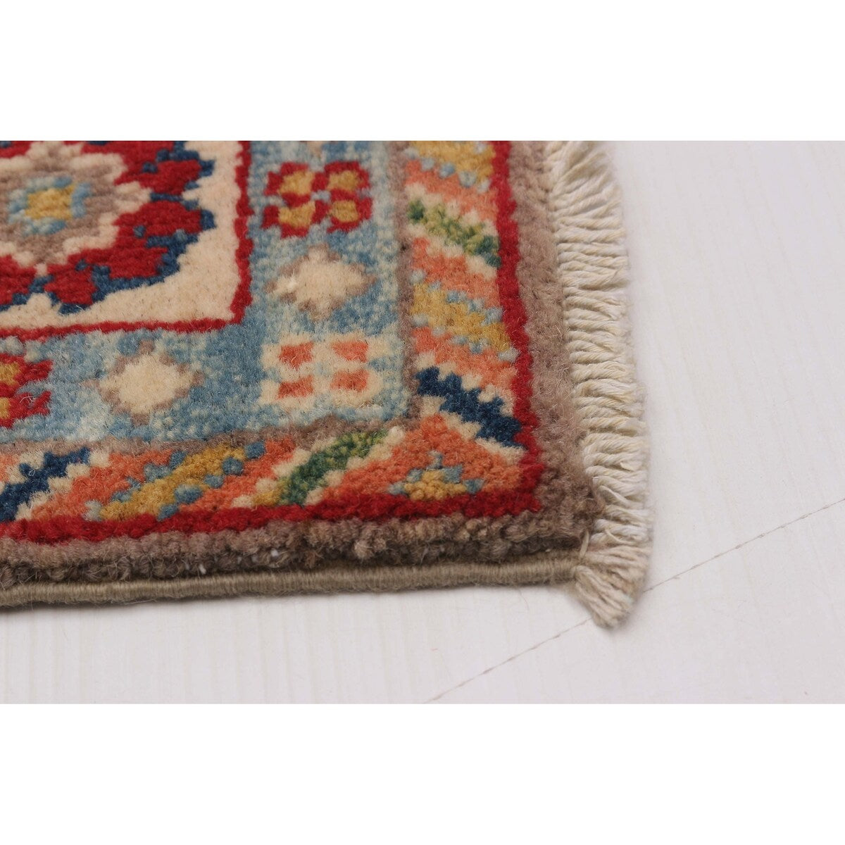 ECARPETGALLERY Hand-knotted Uzbek Ghazni Brown Wool Rug - 2'8 x 6'7