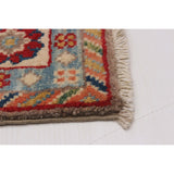 ECARPETGALLERY Hand-knotted Uzbek Ghazni Brown Wool Rug - 2'8 x 6'7