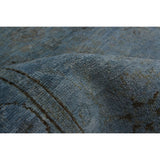 ECARPETGALLERY Hand-knotted Vibrance Blue Wool Rug - 4'1 x 5'10
