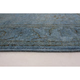 ECARPETGALLERY Hand-knotted Vibrance Blue Wool Rug - 4'1 x 5'10