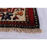 ECARPETGALLERY Hand-knotted Zanjan Red Wool Rug - 5'0 x 7'8