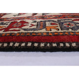 ECARPETGALLERY Hand-knotted Zanjan Red Wool Rug - 5'0 x 7'8
