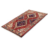ECARPETGALLERY Hand-knotted Zanjan Red Wool Rug - 5'0 x 7'8