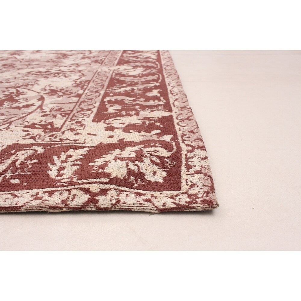 ECARPETGALLERY Handmade Collage Brown, Ivory Chenille Rug - Brown, Ivory