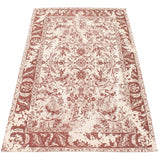 ECARPETGALLERY Handmade Collage Brown, Ivory Chenille Rug - Brown, Ivory