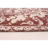ECARPETGALLERY Handmade Collage Brown, Ivory Chenille Rug - Brown, Ivory