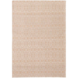 ECARPETGALLERY Handmade Collage Grey, Tan Chenille Rug - 4'9 x 6'10
