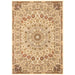 ECARPETGALLERY Machine Woven Persia Isfahan Cream Polypropylene Rug