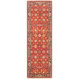ECARPETGALLERY Serapi Heritage Red Rug - 2'6 x 7'10