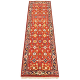 ECARPETGALLERY Serapi Heritage Red Rug - 2'6 x 7'10
