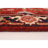 ECARPETGALLERY Serapi Heritage Red Rug - 2'6 x 7'10