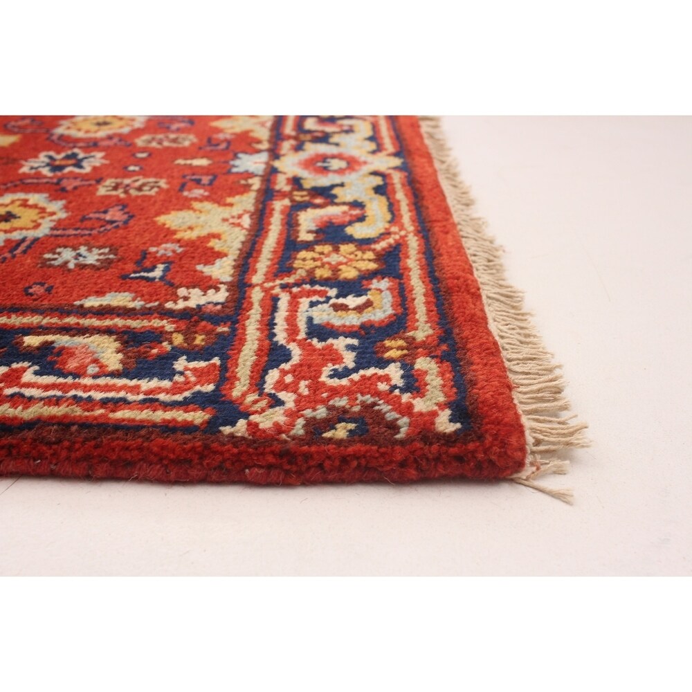 ECARPETGALLERY Serapi Heritage Red Rug - 2'6 x 7'10