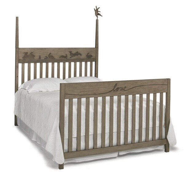 ED Ellen DeGeneres Forest Animals 4-in-1 Convertible Crib, Natural Grey
