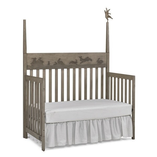 ED Ellen DeGeneres Forest Animals 4-in-1 Convertible Crib, Natural Grey