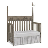 ED Ellen DeGeneres Forest Animals 4-in-1 Convertible Crib, Natural Grey