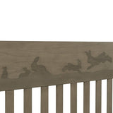 ED Ellen DeGeneres Forest Animals 4-in-1 Convertible Crib, Natural Grey