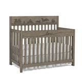ED Ellen DeGeneres Forest Animals 4-in-1 Convertible Crib, Natural Grey