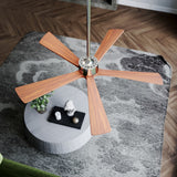 ELEGANT 52'' Ceiling Fan DC Motor 5 Solid Wood Blades with Remote