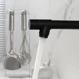 EPOWP Single Handle Kitchen Faucet Kitchen Sink Faucet With 2 Spout